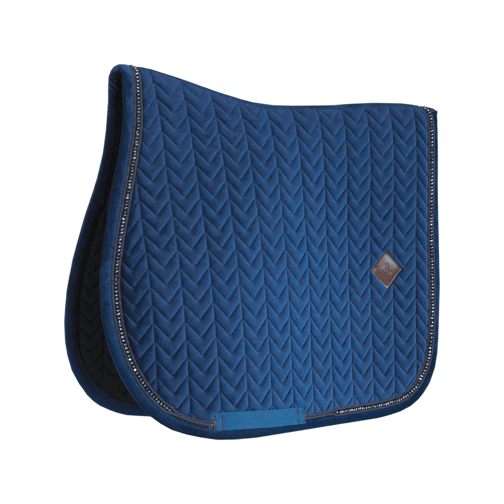 Kentucky Saddle Pad Velvet Pearls