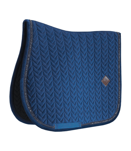 Kentucky Saddle Pad Velvet Pearls