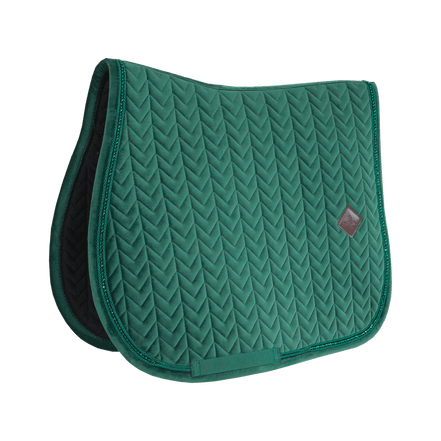 Kentucky Saddle Pad Velvet Pearls
