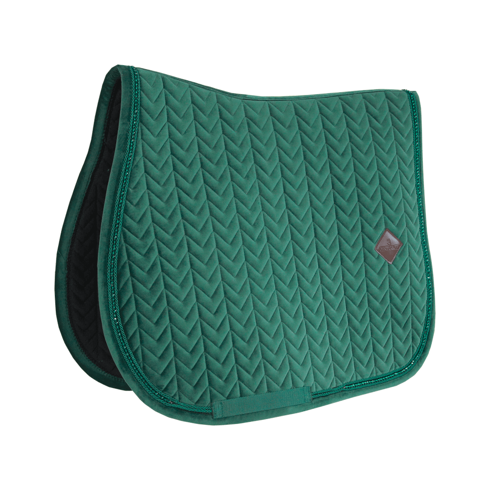 Kentucky Saddle Pad Velvet Pearls