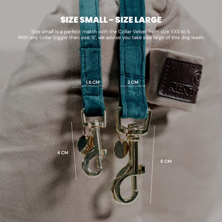 Kentucky Dog Leash Velvet