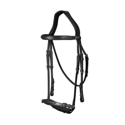 Hoofdstel met aanpasbare Duitse neusriem New English Collection