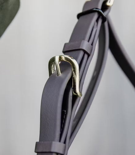 Kentucky Leder Presentatielijn Bruin met ketting 270 cm