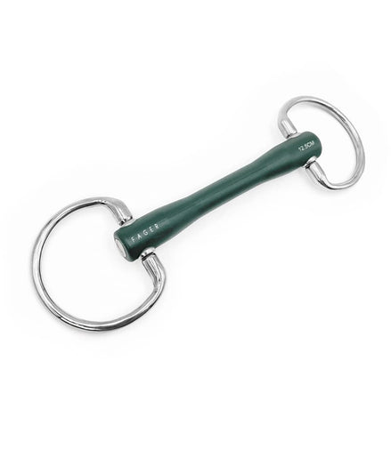 Fager Nicole Soft Rubber bit Fixed Rings