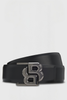 Boss Equestrian Rachel Reverse Belt Double B Riem Dames - Zwart / Deep Purple