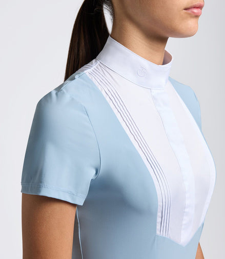 Cavalleria Toscana Jersey Competition Shirt S/S Bib Girls