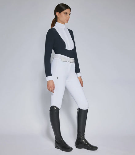 Cavalleria Toscana Competition Shirt Hunter L/S