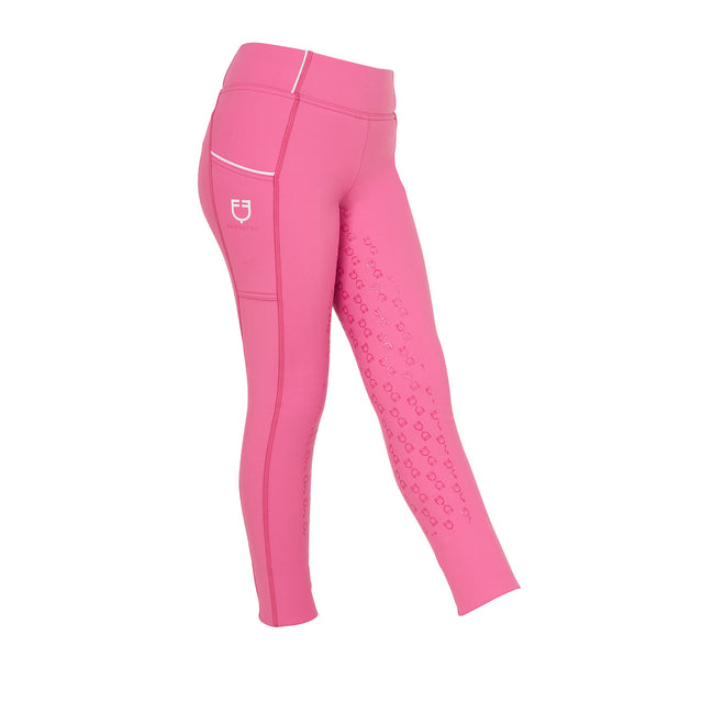Equestro Stretch Legging Full Grip Meisjes