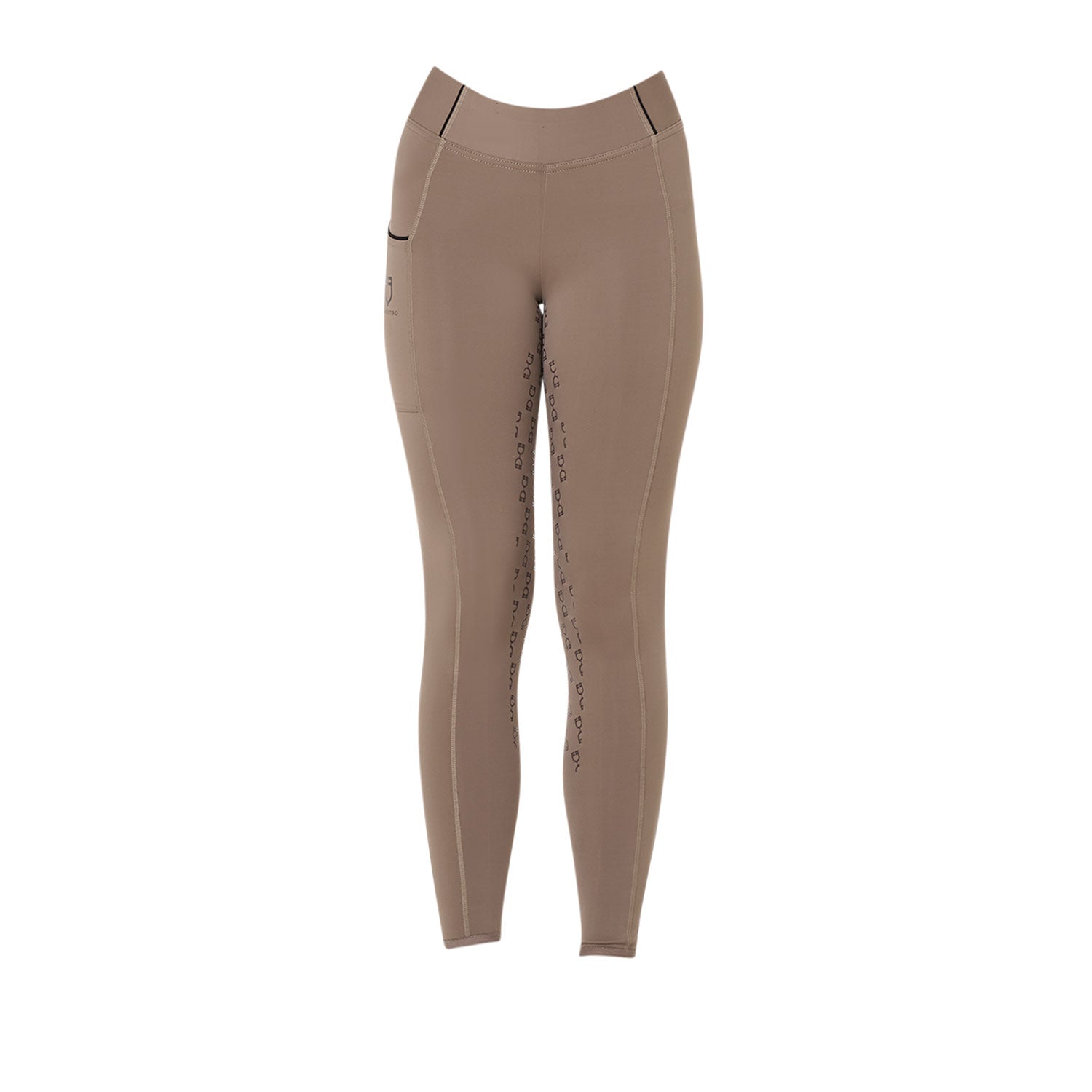 Equestro Stretch Legging Full Grip Meisjes
