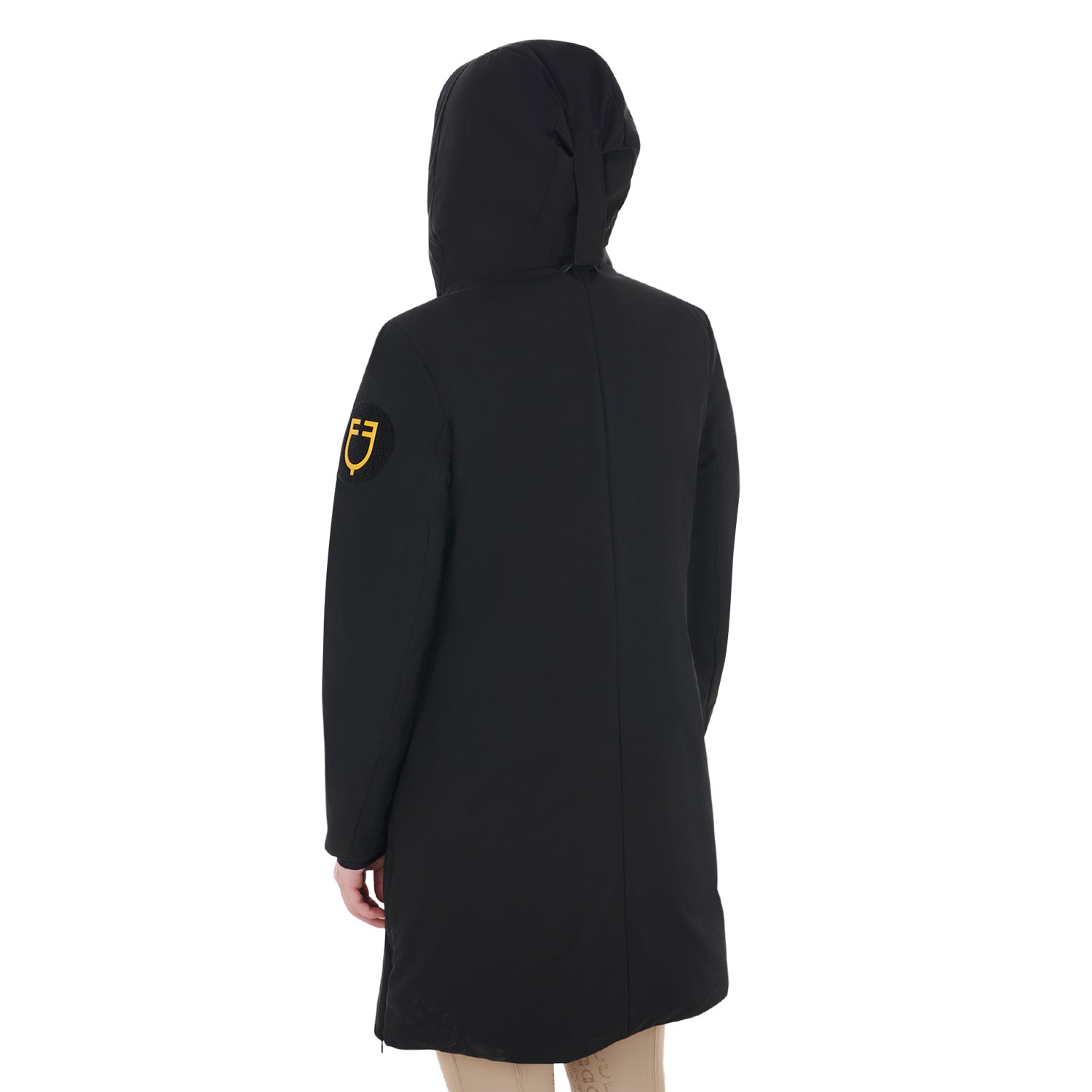 Equestro Basic Long Puffer Jas Dames