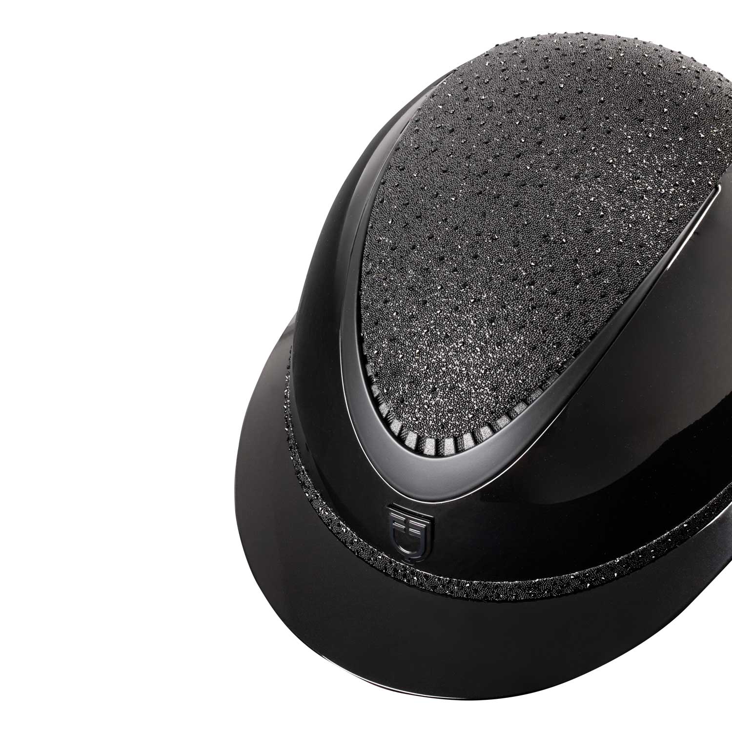 Equestro Luxury Rijhelm Wide Visor