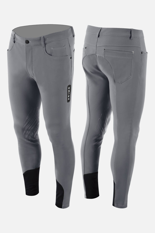 Animo Riding Breeches Mezcal Knee Grip Men