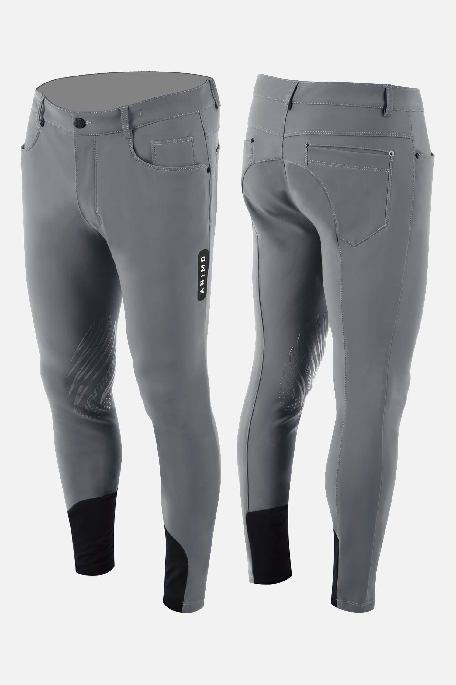 Animo Riding Breeches Mezcal Knee Grip Men