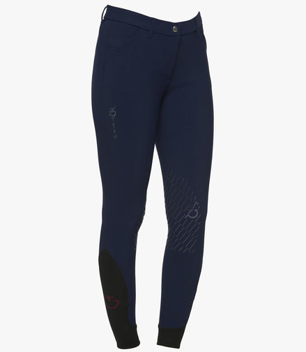 Cavalleria Toscana Kids Girls Team Knee Grip Riding Breeches