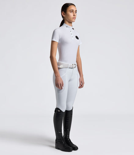 Cavalleria Toscana Jersey Wedstrijd Polo Short Sleeve Girls