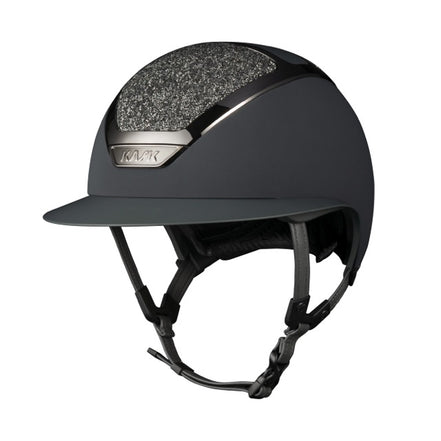 Kask Star Lady Chrome Black Swarovski Midnight Anthracite