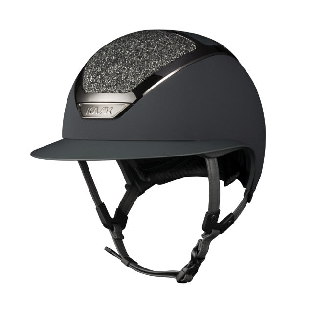 Kask Star Lady Chrome Black Swarovski Midnight Anthracite