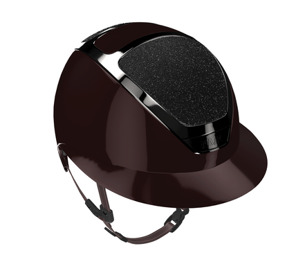 Kask Star Lady Pure Shine Espresso Chrome Black Crystal Carpet Black 57