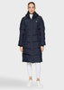 Samshield Sierra lange puffer parka dames Navy