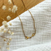 Equestrian Jewelry ketting Utah met bithanger aan een fijne ketting, in zilver en goud
