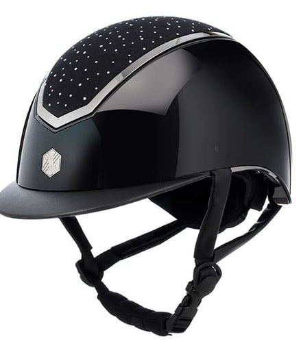 Charles Owen Rijhelm Kylo Gloss Shell & Crystal Top