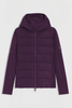 Boss Equestrian Jessy Hybrid Puffer Jas Dames Deep Purple