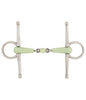BR Dubbel Gebroken Kneveltrens Apple Mouth - 15mm Bus, D, Eggbutt,... - Maddelin Equestrian BR