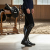 DeNiro Volta Brushed Brown Top Musa Swarovski Carpet 39 MA S Rijlaarzen - Maddelin Equestrian De Niro Boot Co