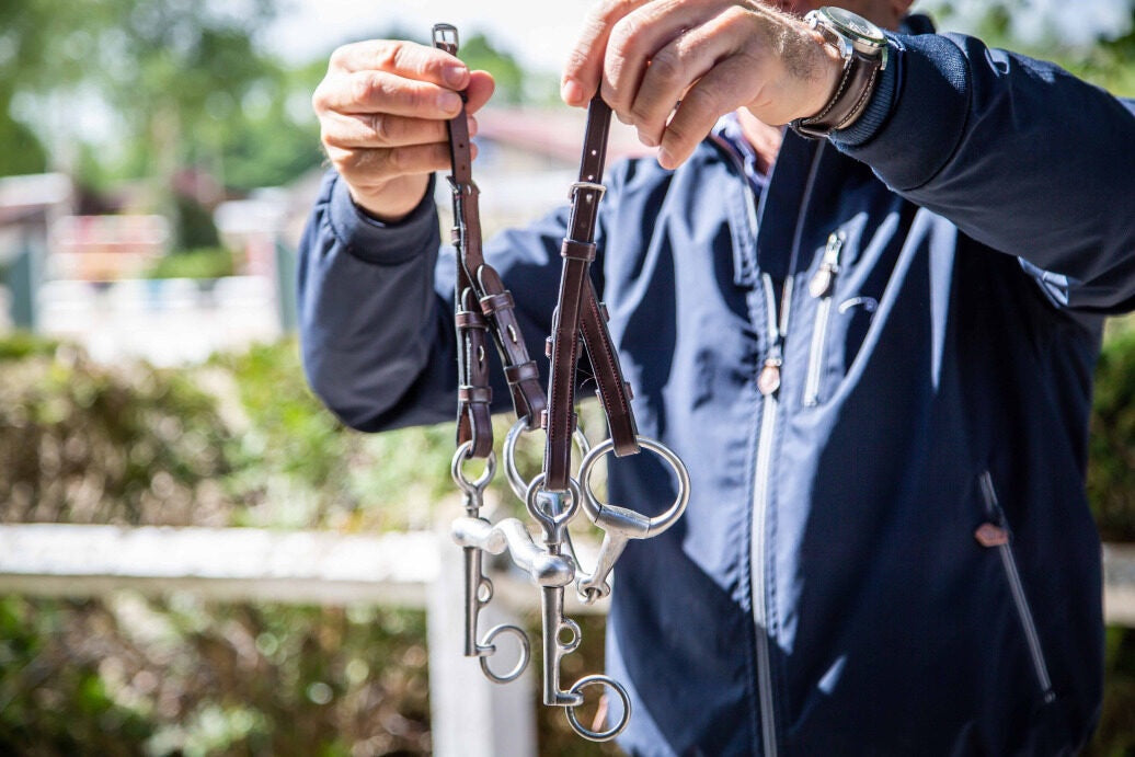 Dy'on Double Cheekpieces - New English