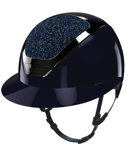 Kask Star Lady Pure Shine Navy Crystals Midnight Mixture Abisso Chrome Black