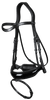 Dy'on Patent Large Crank Noseband w Flash - New English Trenshoofdstellen - Maddelin Equestrian Dy on