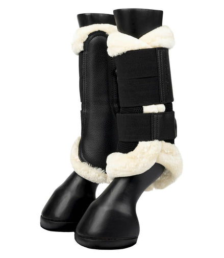 LeMieux Fleece Edge Mesh Brushing Peesbeschermers