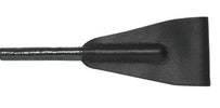 Fleck Woven Nylon cover; leather wrapped grip; leather collar and button cap Springzwepen - Maddelin Equestrian Fleck