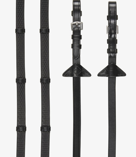 LeMieux Soft Rubber Reins with Stoppers