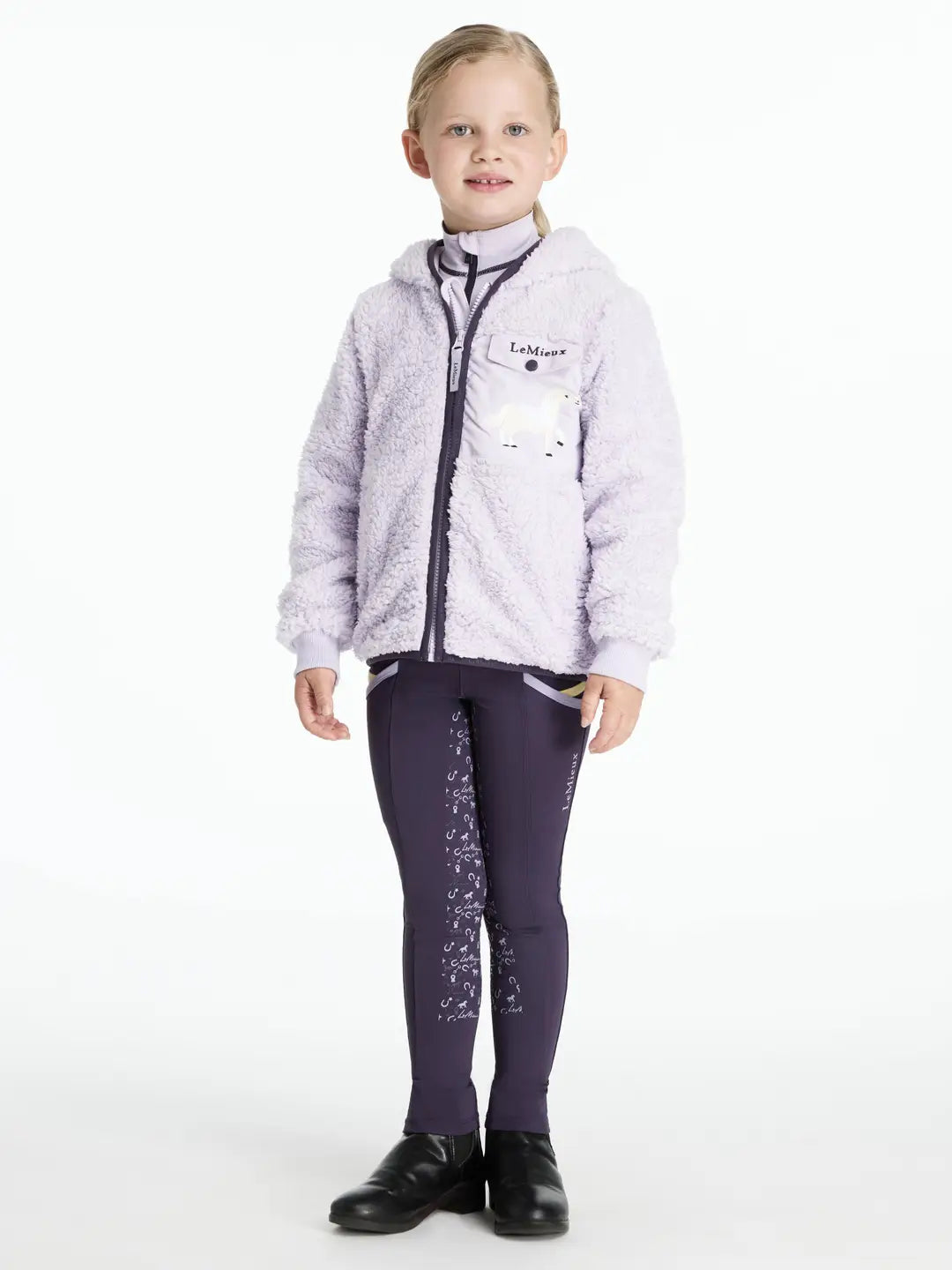Lemieux Mini Teagan Lemon Fleece Kids