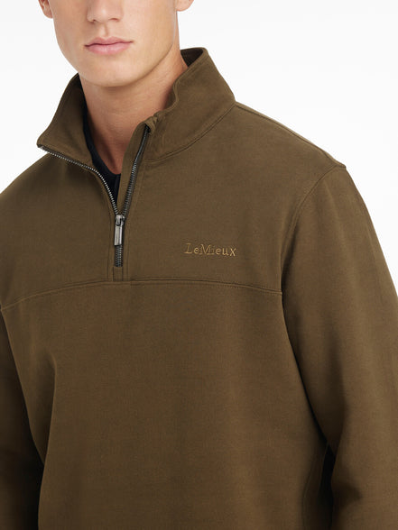 LeMieux Quarter Neck Sweat Heren
