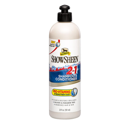Absorbine Showsheen 2 in 1 Shampoo and Conditioner 591ml