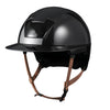 Kask Kooki Lady Light Brown Chinstrap Kask - Maddelin Equestrian Kask