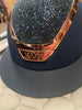 Kask Star Lady WG11 Navy Everyrose Crystal Midnight Parsh Kask - Maddelin Equestrian Kask