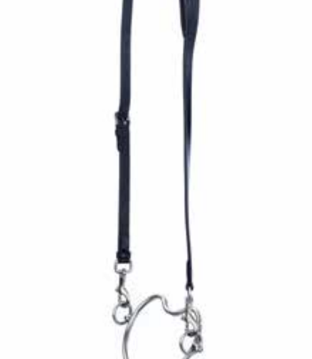EQUI LOOK Kopriem voor hengstenbit Zwart - Full