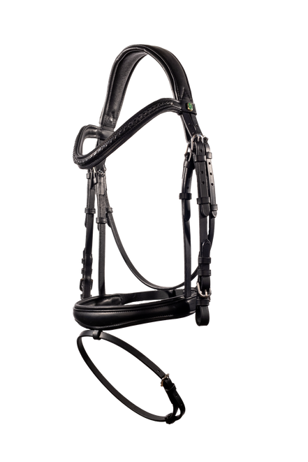 LJ Leathers Hoofdstel TRESS gecombineerde neusriem