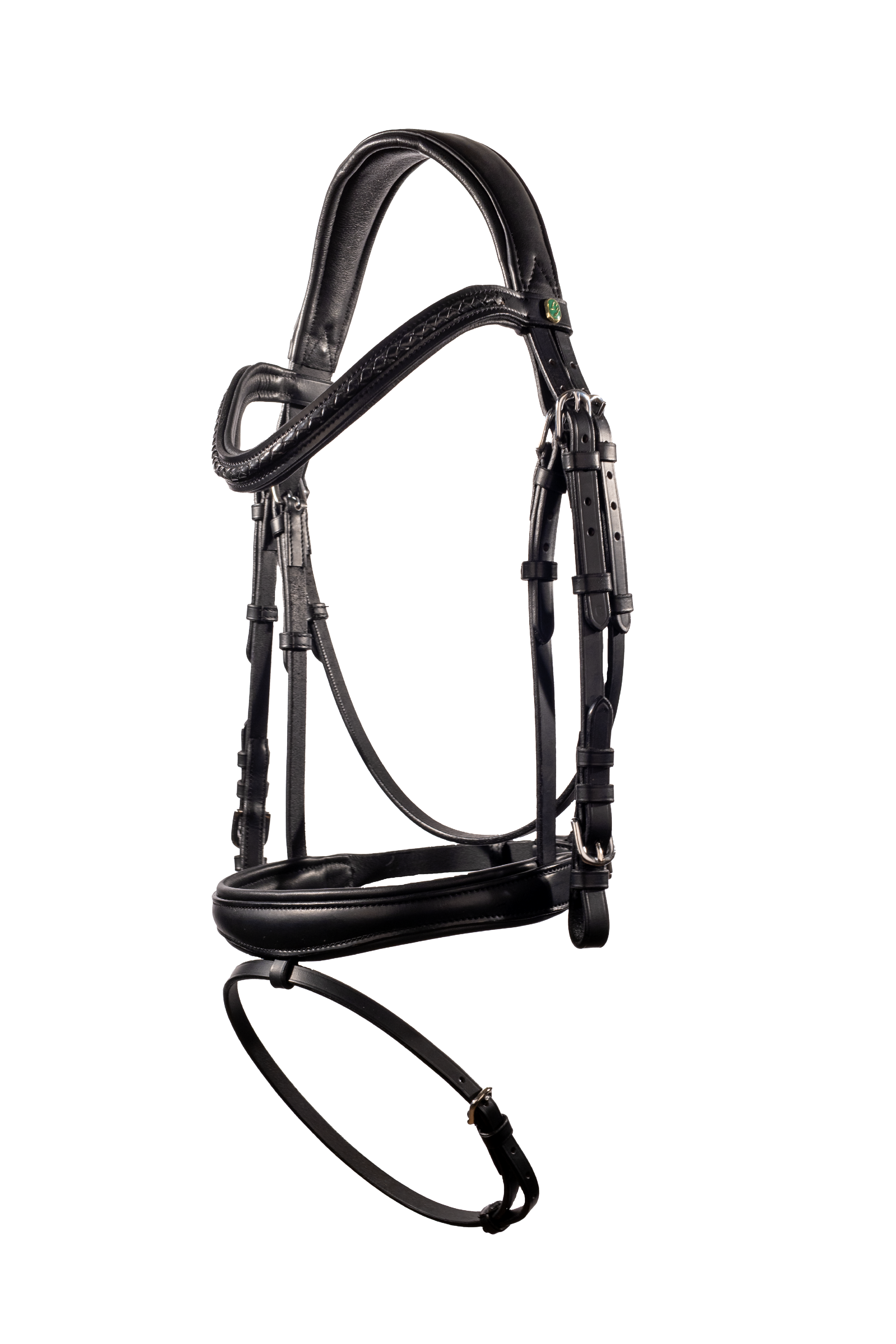 LJ Leathers Hoofdstel TRESS gecombineerde neusriem
