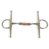 Metalab Kneveltrens Inox Met Koperen Rolletje Bus, D, Eggbutt,... - Maddelin Equestrian Metalab