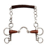 Metalab Pelham met tongpoort; korte hefboom Pelham - Maddelin Equestrian Metalab