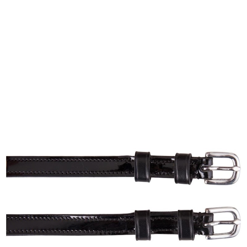 BR Track Belts Patent Leather Black Patent