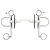 Nathe Pelham soft Mullen Mouth port long cheeks Pelham - Maddelin Equestrian Nathe