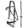Premiere Hoofdstel Brest Met Lacque Antislip teugels Trenshoofdstellen - Maddelin Equestrian Premiere