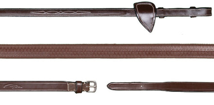 Dy'on 5/8 Rubber Reins Hunter