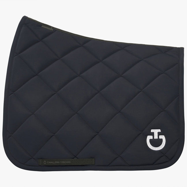 Cavalleria Toscana Diamond Quilted Jersey Dressage Saddle Pad