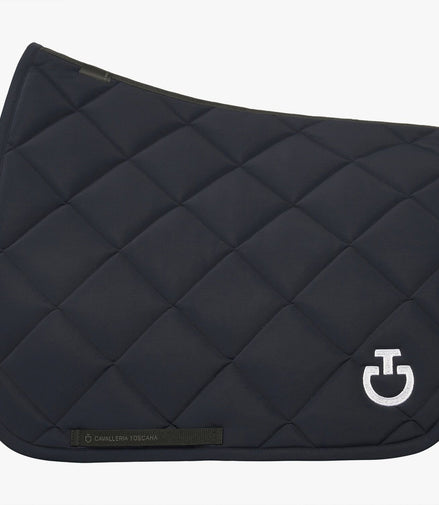 Cavalleria Toscana Diamond Quilted Jersey Dressage Saddle Pad